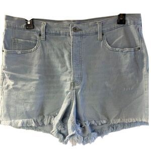 Old Navy Sky-Hi A-Line Cut-Off Jean Short - Size‎ 16